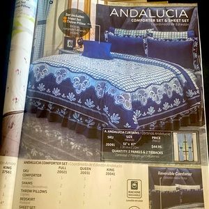 ANDALUCÍA COMFORTER SET & SHEETSET